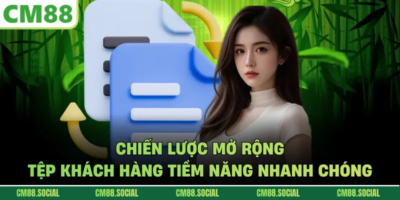 Chiến lược mở rộng tệp khách hàng tiềm năng nhanh chóng