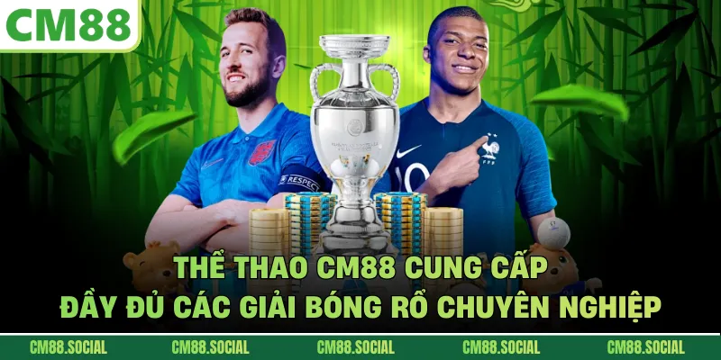 Thể thao CM88 cung cấp đầy đủ các giải bóng rổ chuyên nghiệp